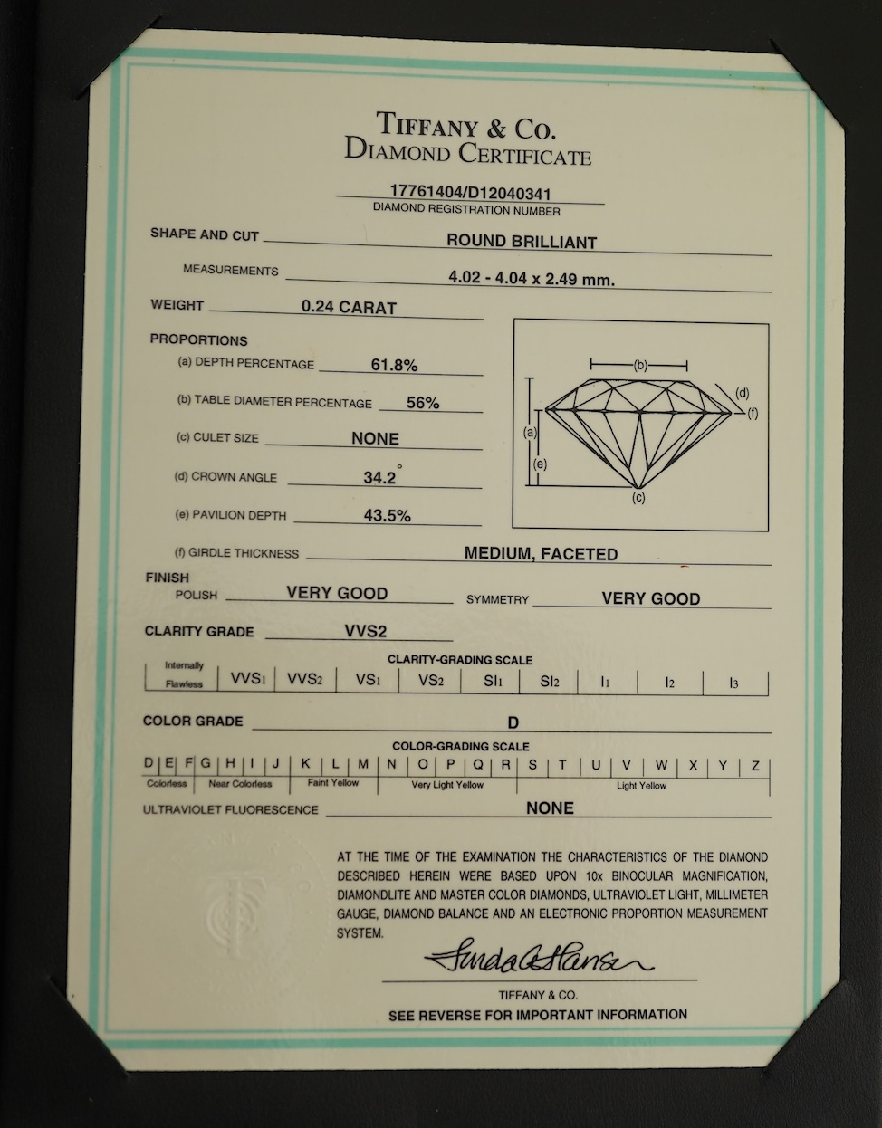 Tiffany & Co., a diamond engagement, eternity and wedding ring set